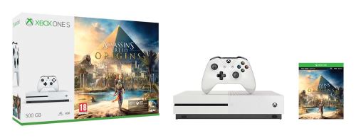 Pack Console Microsoft Xbox One S 500 Go + Assassins's Creed Origins État correct Microsoft reconditionné disponible sur Fnac