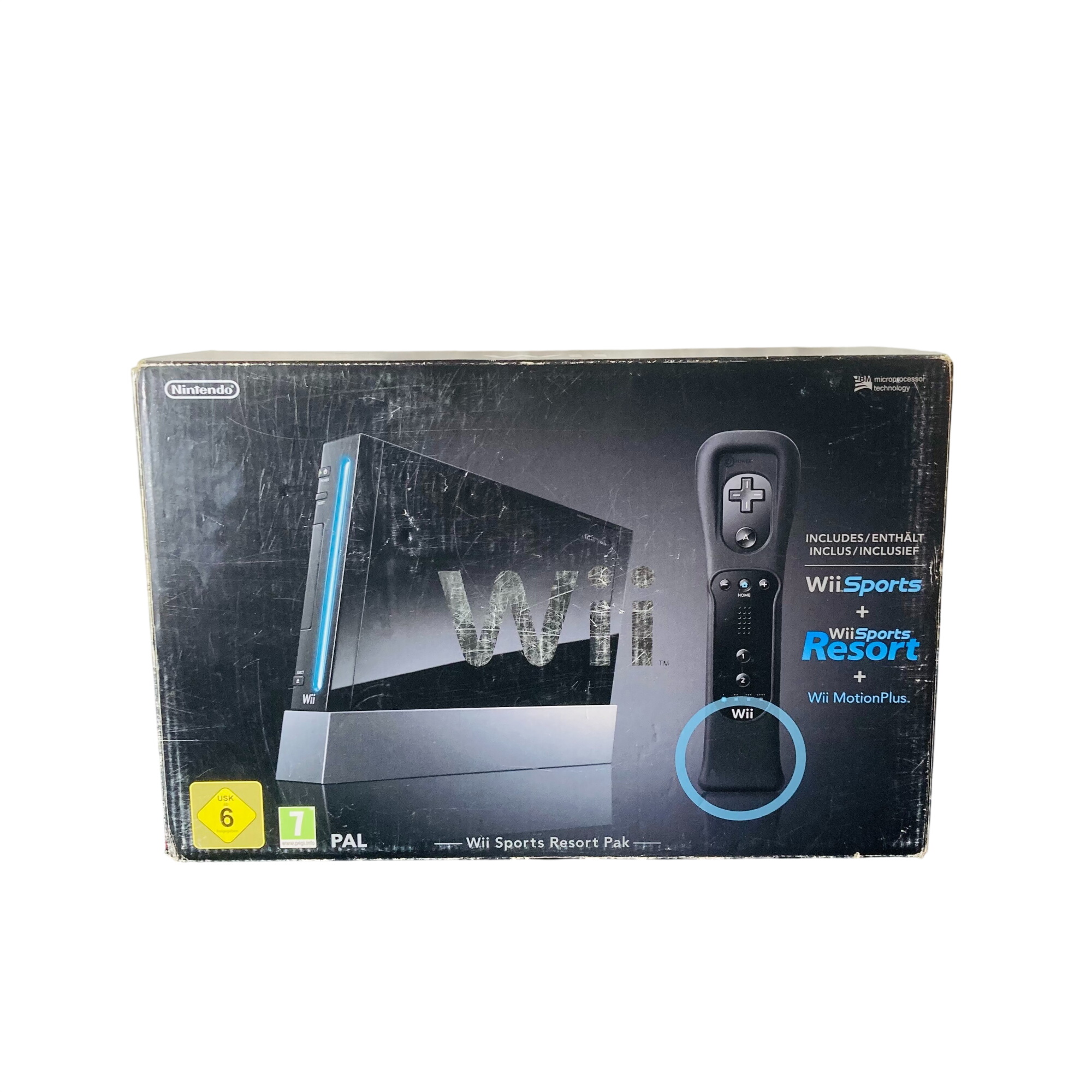 Pack Console Nintendo Wii Noire - Édition "Wii Sports Resort Pak" + 1 Manette Supplémentaire Très bon état - 50,00 € Pack Console Nintendo Wii Noire - Édition "Wii Sports Resort Pak" + 1 Manette Supplémentaire Très bon état reconditionné disponible sur Label Emmaüs