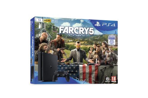 Pack Console Sony PS4 1 To Noir + Far Cry 5 État correct Sony reconditionné disponible sur Fnac