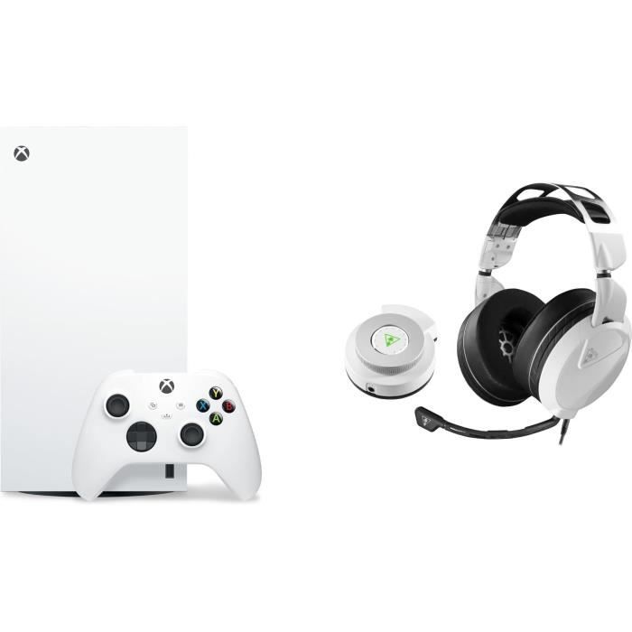 Pack Console Xbox Series X 1To - Edition Digitale + Casque Turtle Beach Elite Pro 2 avec Super Amp - Bon état Bon état Microsoft reconditionné disponible sur Pixmania
