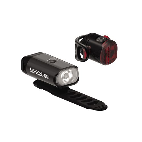 Pack de 2 éclairages vélo Lezyne LED Mini Drive 400 XL et Femto USB Noir État correct - 49,95 € Pack de 2 éclairages vélo Lezyne LED Mini Drive 400 XL et Femto USB Noir État correct reconditionné disponible sur Fnac