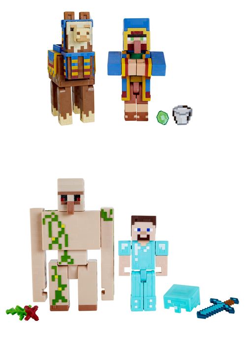 Pack de 2 Figurines Minecraft 8 cm Modèle aléatoire État correct - 16,16 € Pack de 2 Figurines Minecraft 8 cm Modèle aléatoire État correct reconditionné disponible sur Fnac