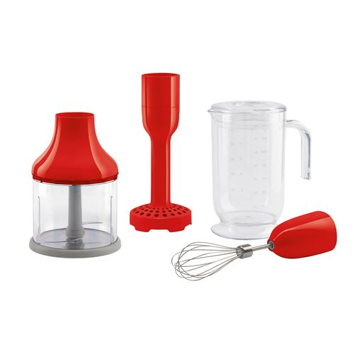 Pack de 4 accessoires Smeg HBAC11RD pour Mixeur Plongeant Rouge État correct Smeg reconditionné disponible sur Fnac | Dero