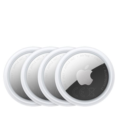 Pack de 4 Apple AirTag 2e Génération État correct reconditionné disponible sur Fnac