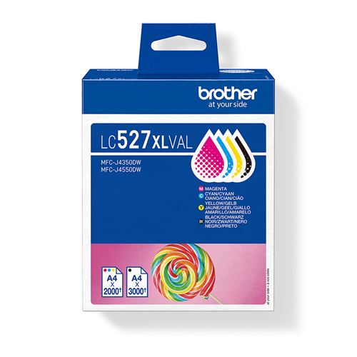 Pack de 4 Cartouches d'encre Brother LC527XLVAL État correct - 133,99 € Pack de 4 Cartouches d'encre Brother LC527XLVAL État correct Brother reconditionné disponible sur Fnac