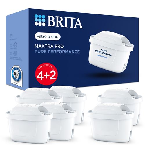 Pack de 4 Cartouches filtres à eau avec 2 gratuits Brita Maxtra Pro All-in-1 1053882 Blanc État correct - 25,99 € Pack de 4 Cartouches filtres à eau avec 2 gratuits Brita Maxtra Pro All-in-1 1053882 Blanc État correct Brita reconditionné disponible sur Fnac | Dero
