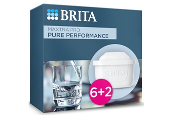 Pack de 6 filtres à eau + 2 gratuits MAXTRA PRO All-in-1 1055363 Bon état Brita reconditionné disponible sur Darty