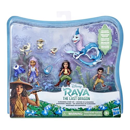 Pack de 7 Mini figurines Disney Princesses Raya et le dernier dragon Histoire de Kumandra, Raya, Sisu, Ongis, Boun et Sisu État correct Disney Princesses reconditionné disponible sur Fnac