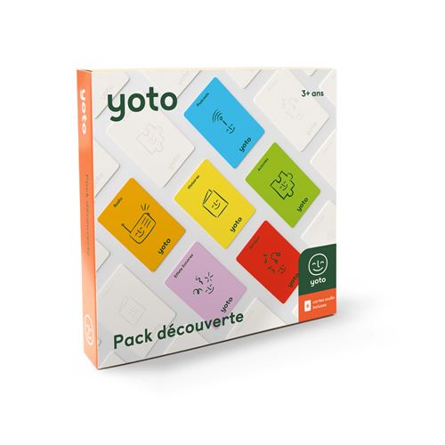 Pack découverte Yoto 6 Cartes audio incluses État correct Yoto (marque de jouets éducatifs)

Rem reconditionné disponible sur Fnac | Dero