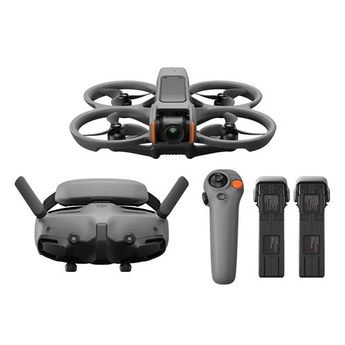 Pack Drone DJI Avata 2 + Stabilisateur RC Motion 3 + Casque Googles 3 + 3 batteries État correct DJI reconditionné disponible sur Fnac