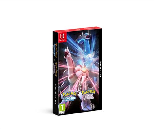 Pack Duo Pokémon Diamant Etincelant et Perle Scintillante Nintendo Switch État correct Nintendo reconditionné disponible sur Fnac