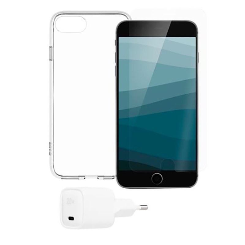 Acheter Pack Film De Protection + Coque + Chargeur 20w Usb-c Qdos Apple Iphone 6/7/8/se 2020 Bon état - 17,00 € Pack Film De Protection + Coque + Chargeur 20w Usb-c Qdos Apple Iphone 6/7/8/se 2020 Bon état reconditionné disponible sur Electro Depot
