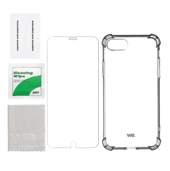 Acheter Pack Film De Protection + Coque We Apple Iphone 7/8/se Bon état - 12,98 € Pack Film De Protection + Coque We Apple Iphone 7/8/se Bon état reconditionné disponible sur Electro Depot