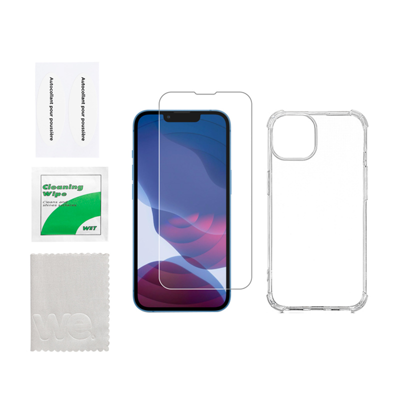 Pack Film De Protection Trempe + Coque We Iphone 14 Bon état - 15,98 € Pack Film De Protection Trempe + Coque We Iphone 14 Bon état reconditionné disponible sur Electro Depot