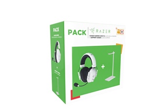 Pack FNAC BlackShark V2 HyperSpeed Blanc - de Jeu sans Fil E-Sports RZ04-04960200-R3M1 + Support en aluminium Très bon état - 48,99 € Pack FNAC BlackShark V2 HyperSpeed Blanc - de Jeu sans Fil E-Sports RZ04-04960200-R3M1 + Support en aluminium Très bon état Razer reconditionné disponible sur Darty