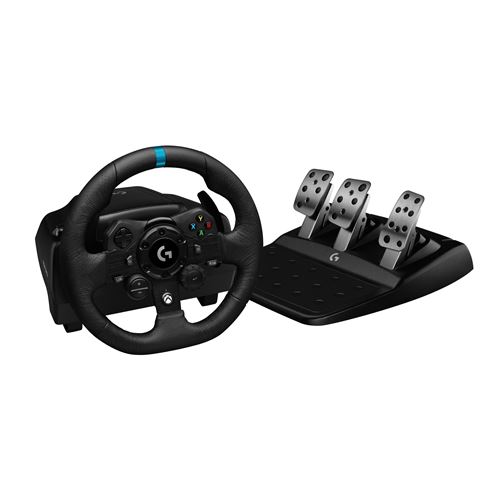 Pack Gaming Volant et Pédales Logitech G923 Trueforce pour Xbox Series X S, Xbox One / PC État correct - 229,00 € Pack Gaming Volant et Pédales Logitech G923 Trueforce pour Xbox Series X S, Xbox One / PC État correct Logitech reconditionné disponible sur Fnac
