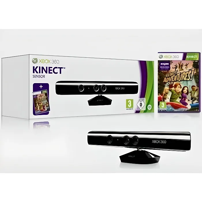 Acheter Pack Kinect Xbox 360 + Jeu Kinect Adventures Reconditionné - 29,90 € Pack Kinect Xbox 360 + Jeu Kinect Adventures Reconditionné Microsoft reconditionné disponible sur Cdiscount Seconde Vie