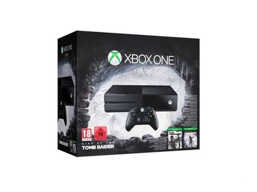 Pack Microsoft Console Xbox One 1 To + Rise of the Tomb Raider État correct Microsoft reconditionné disponible sur Fnac