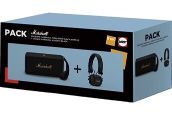 PACK MIDDLETON B&B MAJOR V BK Bon état Marshall reconditionné disponible sur Darty