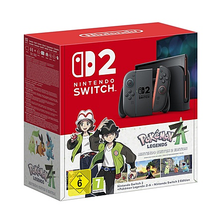Pack Nintendo Switch 2 & Légendes Pokémon Z-A, 256 Go, Noir - Excellent état Parfait état Nintendo reconditionné disponible sur Pixmania
