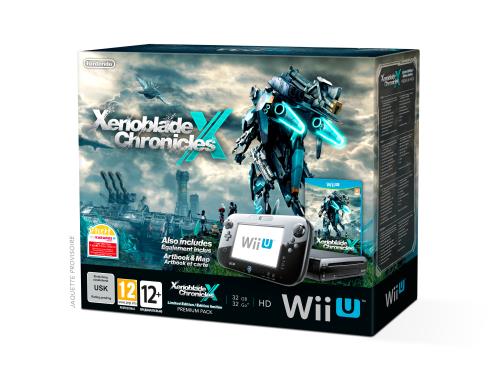 Pack Premium Console Nintendo Wii U 32 Go Noire + Xenoblade Chronicles X État correct N/A reconditionné disponible sur Fnac