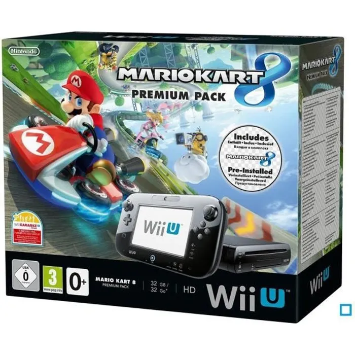 Pack Premium Wii U + Mario Kart 8 Préinstallé Reconditionné - 249,00 € Pack Premium Wii U + Mario Kart 8 Préinstallé Reconditionné Nintendo reconditionné disponible sur Cdiscount Seconde Vie