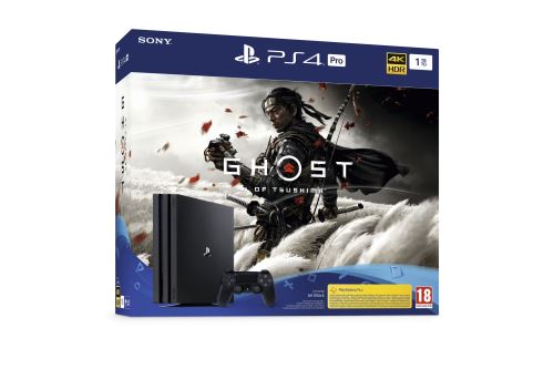 Pack PS4 Pro - Playstation 4 & Ghost of Tsushima 1 To Noir - Excellent état Parfait état Sony reconditionné disponible sur Pixmania