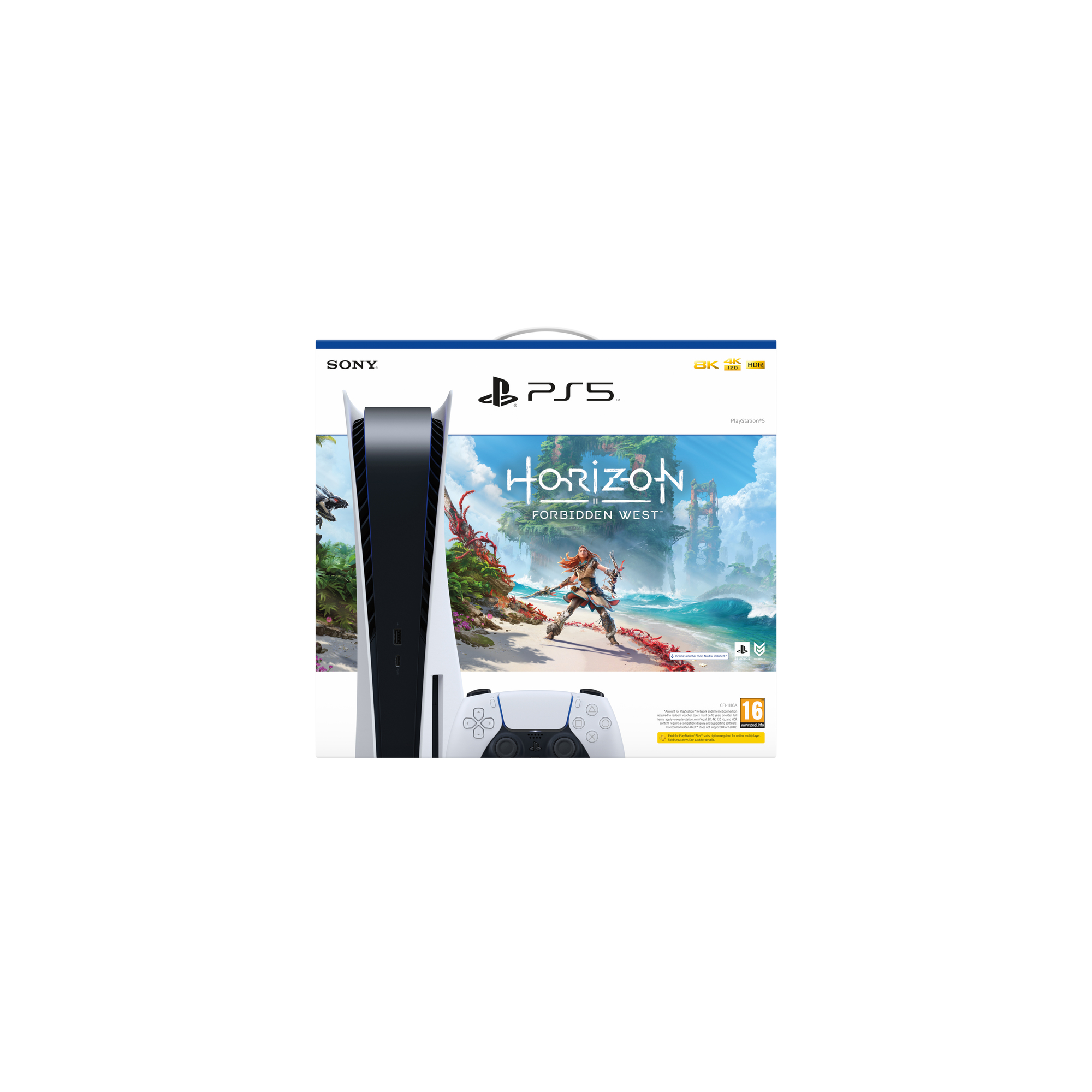 Pack PS5 & Horizon Forbidden West - Console de jeux Playstation 5 (Standard) - Excellent état Parfait état Sony reconditionné disponible sur Pixmania