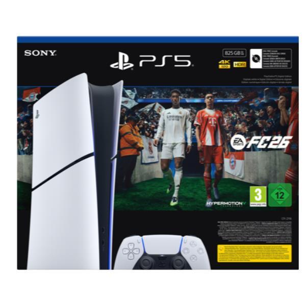 Pack PS5 Slim & EA SPORTS FC 26 - Console de jeux PlayStation 5 Slim 825 Go (Digitale) - Bon état Bon état - 669,90 € Pack PS5 Slim & EA SPORTS FC 26 - Console de jeux PlayStation 5 Slim 825 Go (Digitale) - Bon état Bon état Sony reconditionné disponible sur Pixmania