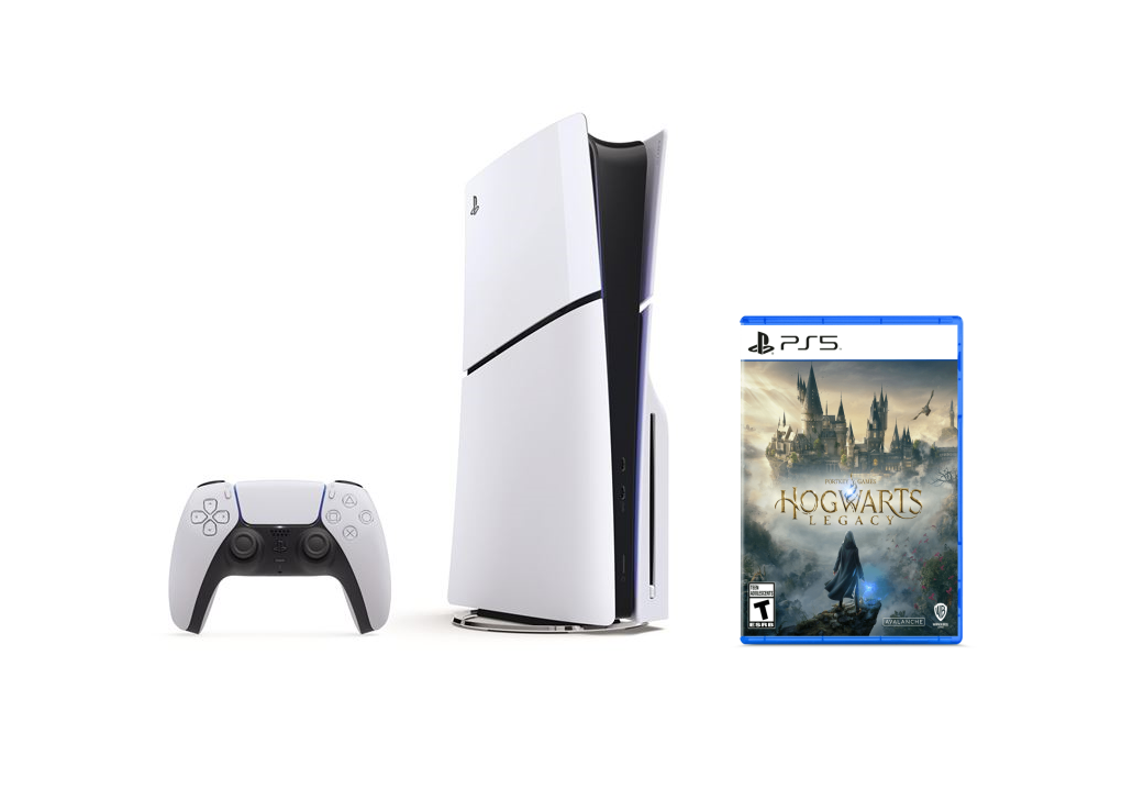 Pack PS5 Slim & Hogwarts Legacy - Console de Jeux Playstation 5 Slim (Standard) 1 To, Blanc - Bon état Bon état Sony reconditionné disponible sur Pixmania