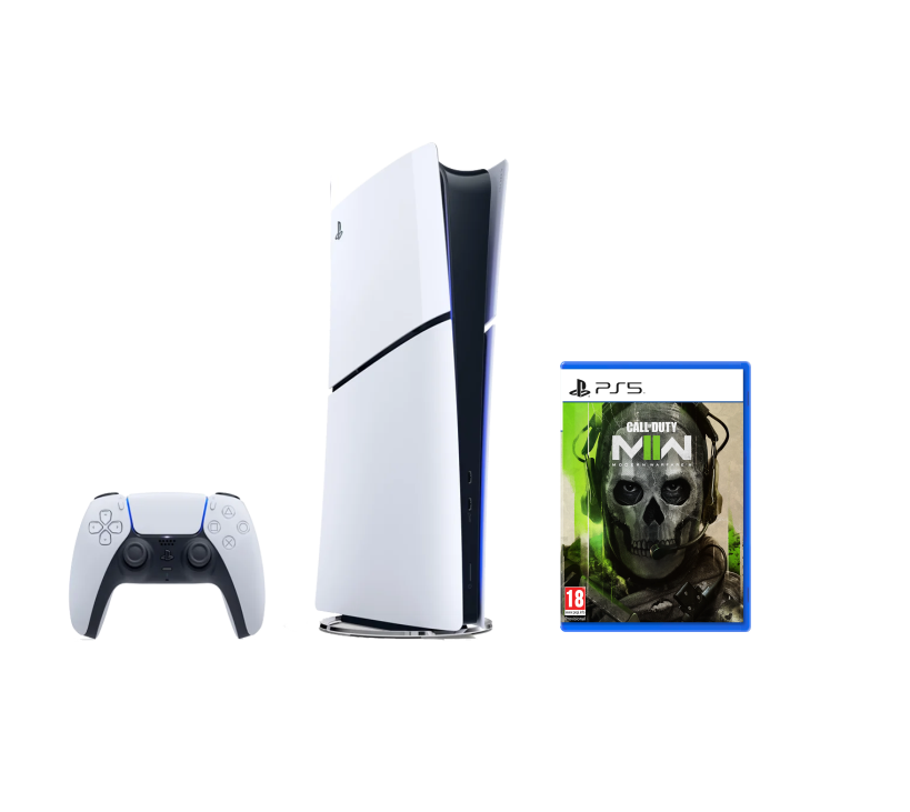 Pack PS5 Slim & Modern Warfare II - Console de Jeux Playstation 5 Slim (Digitale) 1 To, Blanc - Très bon état Très bon état - 659,99 € Pack PS5 Slim & Modern Warfare II - Console de Jeux Playstation 5 Slim (Digitale) 1 To, Blanc - Très bon état Très bon état Sony reconditionné disponible sur Pixmania