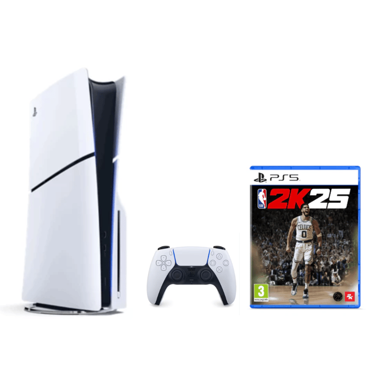 Pack PS5 Slim & NBA 2K25 - Console de jeux PlayStation 5 Slim 1 To (Standard) - Bon état Bon état - 699,99 € Pack PS5 Slim & NBA 2K25 - Console de jeux PlayStation 5 Slim 1 To (Standard) - Bon état Bon état Sony reconditionné disponible sur Pixmania