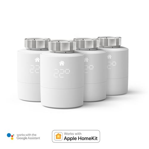 Pack Quattro Tado Tête Thermostatique Intelligente Blanc État correct - 207,99 € Pack Quattro Tado Tête Thermostatique Intelligente Blanc État correct Tado° reconditionné disponible sur Fnac