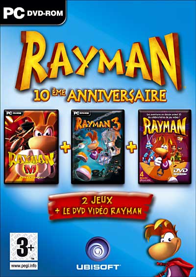 Pack Rayman Anniversaire 10 Ans État correct Ubisoft reconditionné disponible sur Fnac