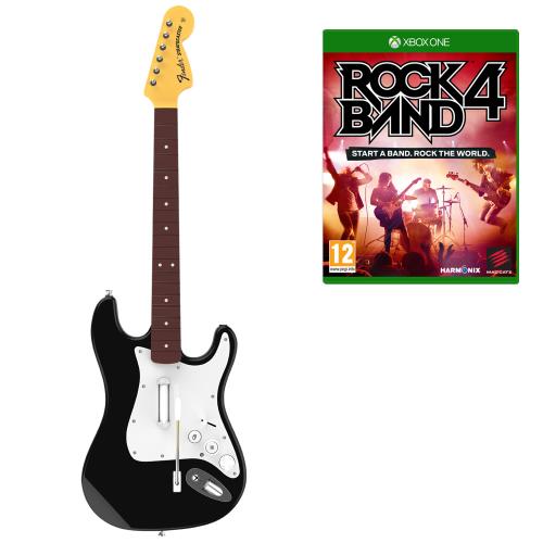 Pack Rock Band 4 Xbox One + Guitare Fender Stratocaster MadCatz État correct reconditionné disponible sur Fnac