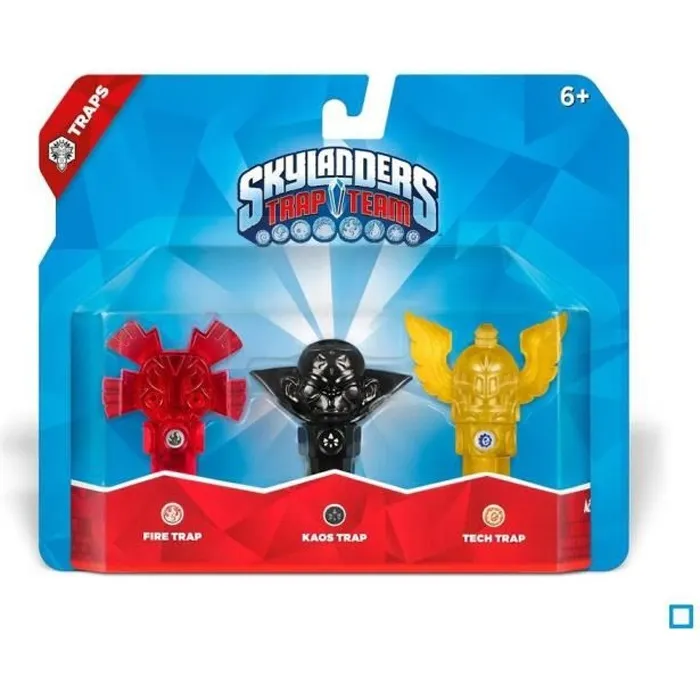 Pack Skylanders Trap Team 3 Pièges: Feu - Kaos - T Reconditionné - 99,90 € Pack Skylanders Trap Team 3 Pièges: Feu - Kaos - T Reconditionné Activision reconditionné disponible sur Cdiscount Seconde Vie