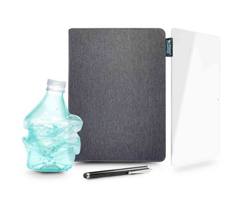 Pack Starter Eco Urban Factory Etui pour Samsung Galaxy Tab A7 2020 10.4" Gris + Protection d'écran en verre trempé pour Samsung Galaxy A7 2020 10.4" Transparent + Stylet tactile Gris État correct Urban Factory reconditionné disponible sur Fnac