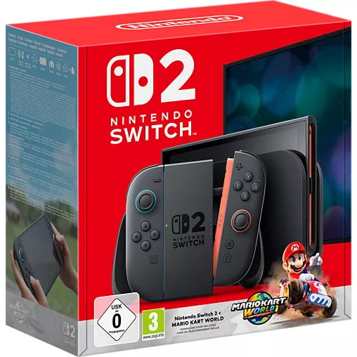 Pack Switch 2 & Mario Kart World - Console de jeu portable (7,9 ) 256Go, Noir - Très bon état Très bon état - 519,99 € Pack Switch 2 & Mario Kart World - Console de jeu portable (7,9 ) 256Go, Noir - Très bon état Très bon état Nintendo reconditionné disponible sur Pixmania