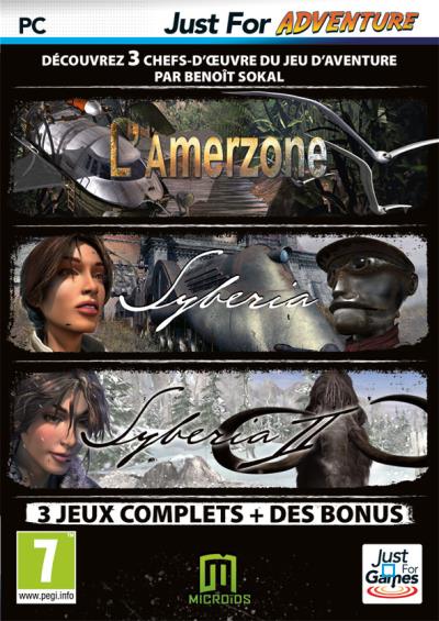 Pack Syberia : L'Amerzone + Syberia 1 + Syberia 2 PC État correct Just for Games reconditionné disponible sur Fnac | Dero
