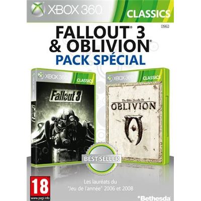 Acheter Pack The Elder Scrolls IV : Oblivion + Fallout 3 État correct - 20,35 € Pack The Elder Scrolls IV : Oblivion + Fallout 3 État correct Bethesda reconditionné disponible sur Fnac