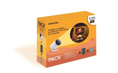 Pack Vidéoprojecteur Samsung The Freestyle 2nd Generation SP-LFF3CLAXXXE Blanc + accessoires État correct - 386,99 € Pack Vidéoprojecteur Samsung The Freestyle 2nd Generation SP-LFF3CLAXXXE Blanc + accessoires État correct Samsung reconditionné disponible sur Fnac