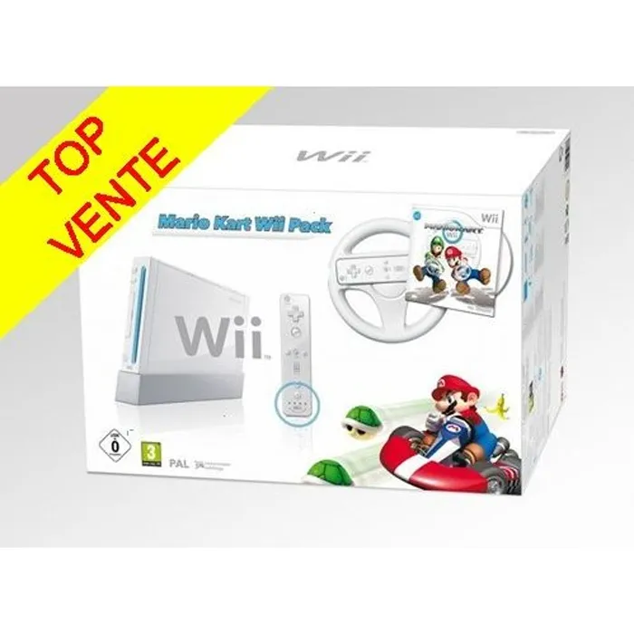 PACK Wii MARIO KART Reconditionné Nintendo reconditionné disponible sur Cdiscount Seconde Vie | Dero