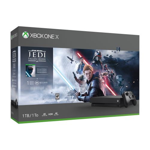Acheter Pack Xbox One X 1 To + Star Wars Jedi: Fallen Order État correct - 210,84 € Pack Xbox One X 1 To + Star Wars Jedi: Fallen Order État correct reconditionné disponible sur Fnac
