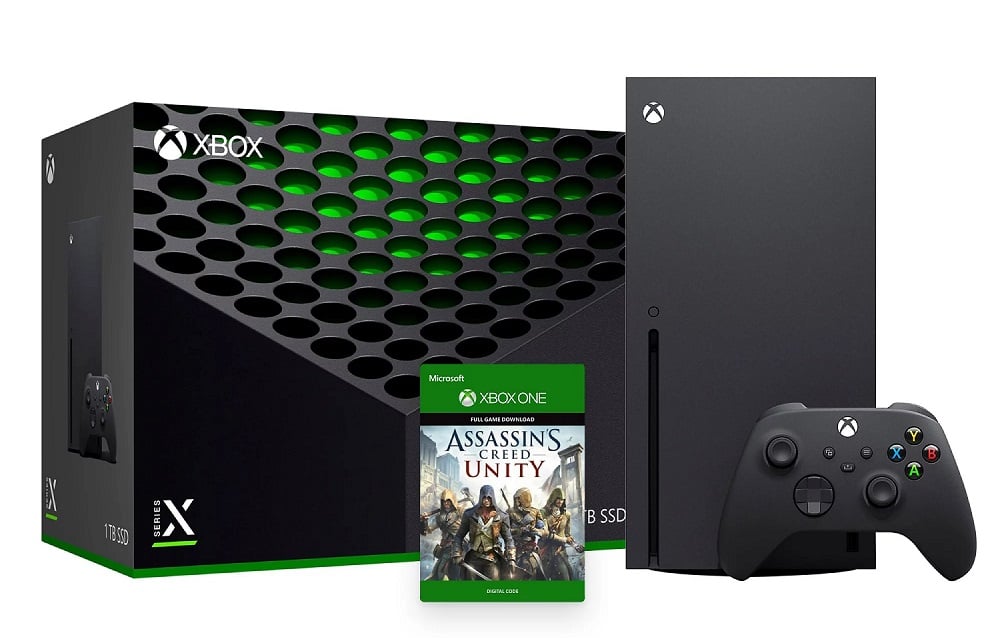 Pack Xbox Séries X & Assassin's Creed Unity - Bon état Bon état Microsoft reconditionné disponible sur Pixmania