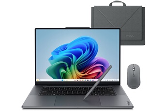 Pack Yoga Pro 9 16IPH11 16" Ecran tactile OLED 120 Hz Copilot+PC Intel Core Ultra 9 32 Go RAM 1 To SSD Nvidia GeForce RTX 5060 Gris Bon état Lenovo reconditionné disponible sur Darty | Dero