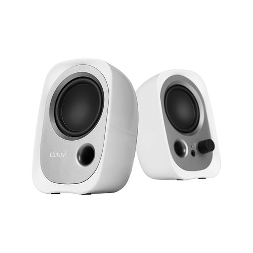 Paire d'Enceintes PC Edifier R12U USB 4 W Blanc État correct Edifier reconditionné disponible sur Fnac