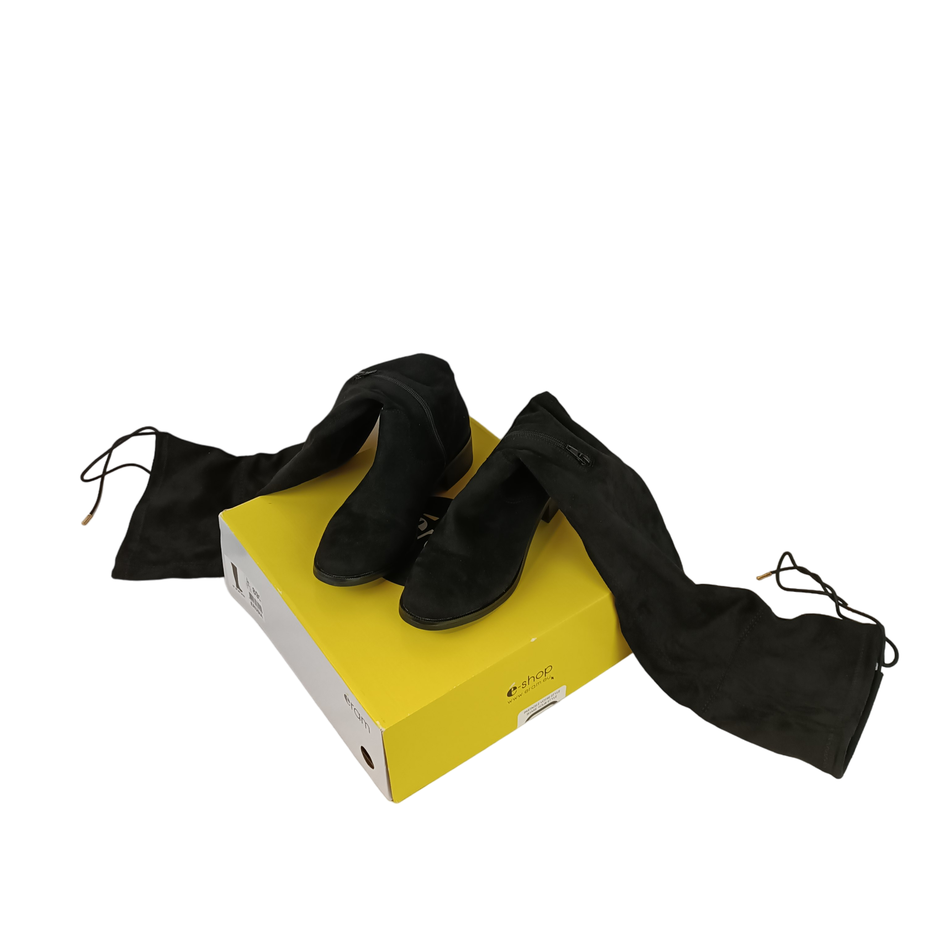 Paire de bottes femme de la marque ERAM , modèle ERUSIA , taille 38 EU Bon état - 38,50 € Paire de bottes femme de la marque ERAM , modèle ERUSIA , taille 38 EU Bon état reconditionné disponible sur Label Emmaüs