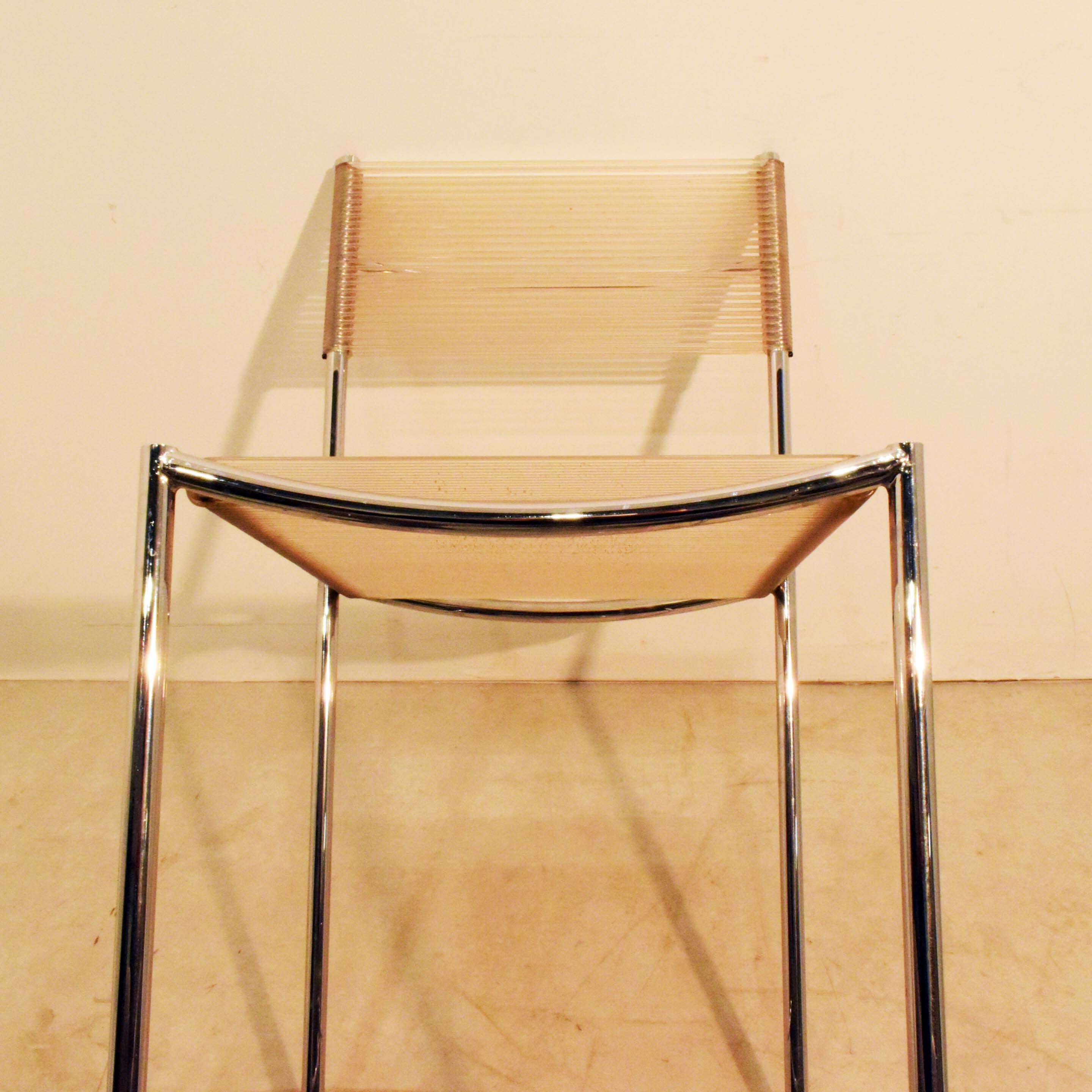 Voir photo 12 de Paire de Chaises Spaghetti n°101 - Giandomenico Belotti (1922 - 2004) - Alias® Paire de Chaises Spaghetti n°101 - Giandomenico Belotti (1922 - 2004) - Alias® reconditionné photo 12