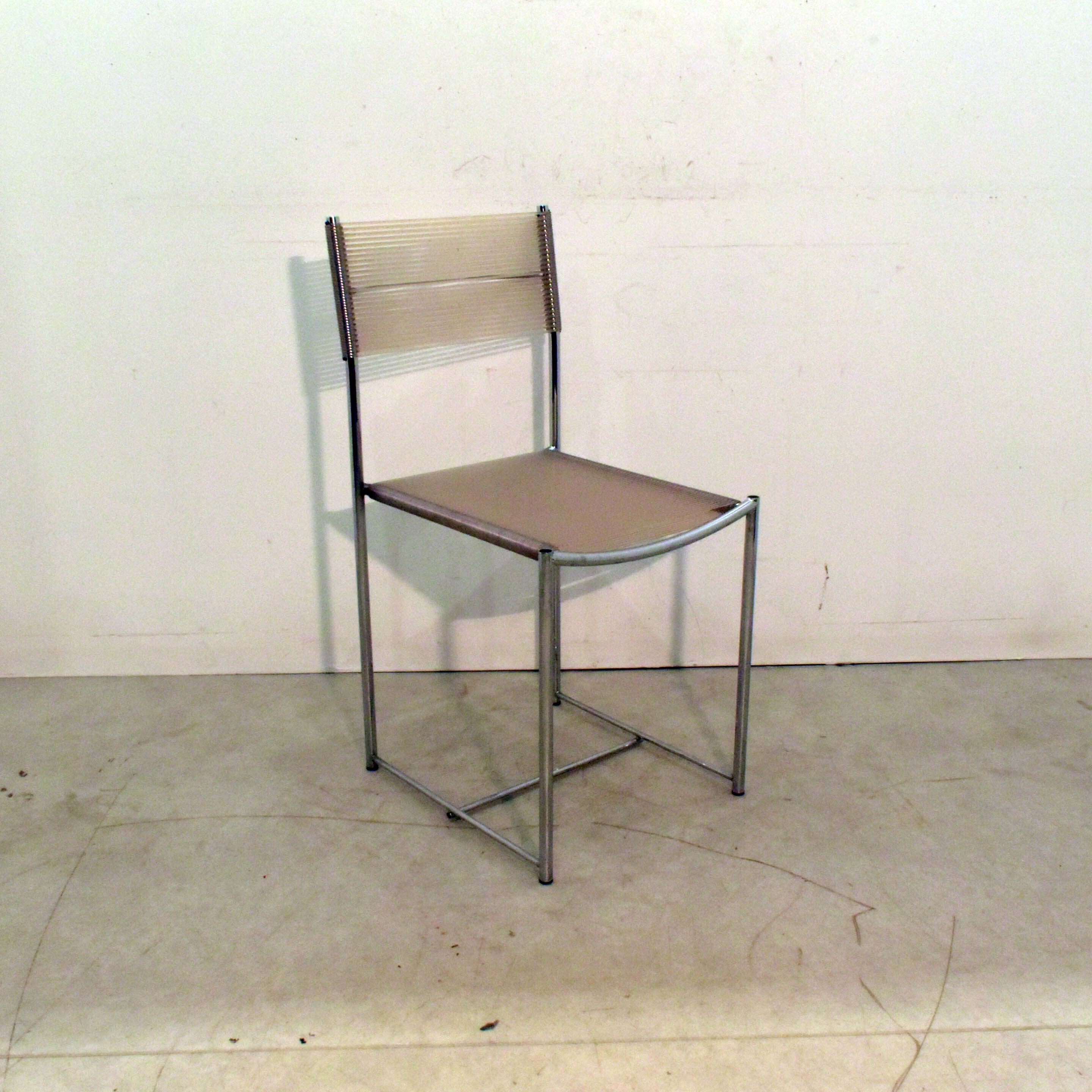 Voir photo 16 de Paire de Chaises Spaghetti n°101 - Giandomenico Belotti (1922 - 2004) - Alias® Paire de Chaises Spaghetti n°101 - Giandomenico Belotti (1922 - 2004) - Alias® reconditionné photo 16