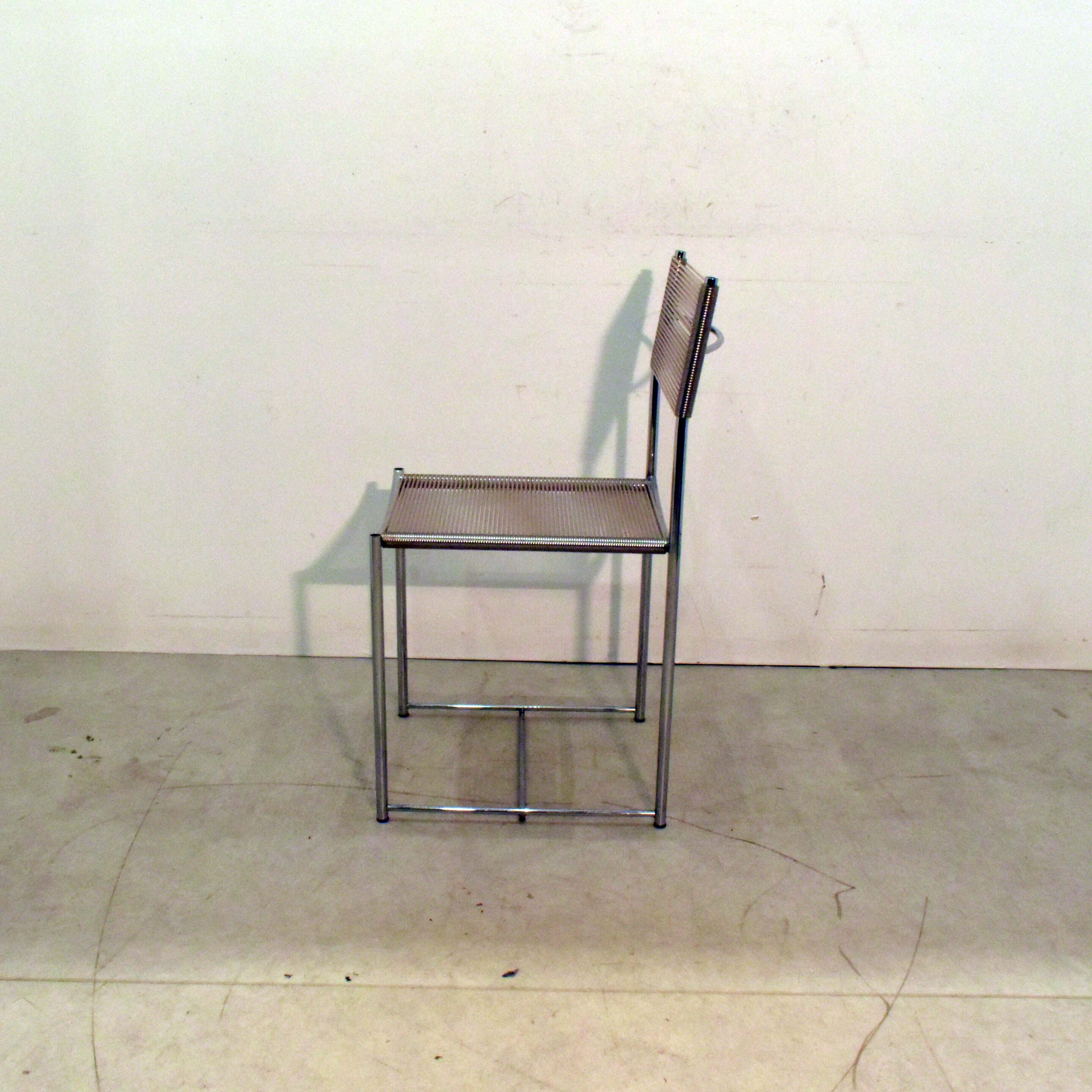 Voir photo 4 de Paire de Chaises Spaghetti n°101 - Giandomenico Belotti (1922 - 2004) - Alias® Paire de Chaises Spaghetti n°101 - Giandomenico Belotti (1922 - 2004) - Alias® reconditionné photo 4